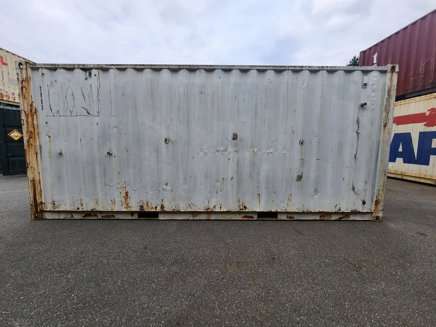 20 ft Container w/ Shelf, Electrical & Lighting