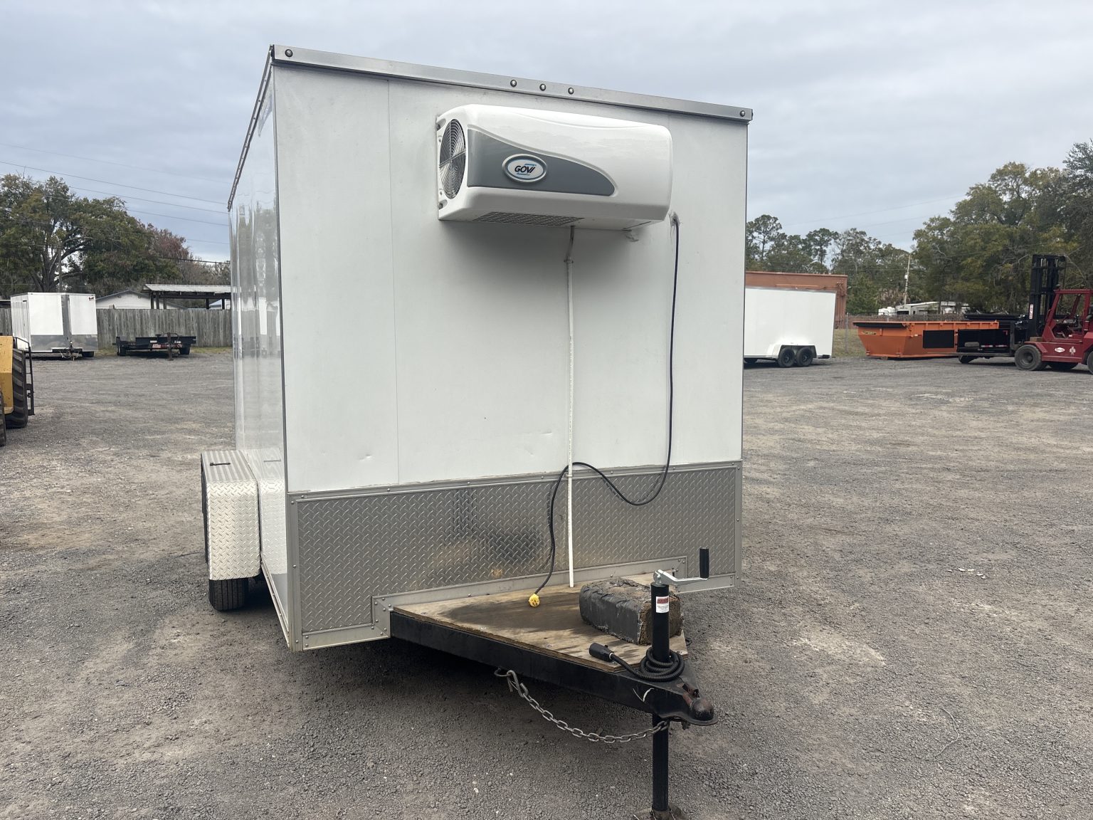 Used 2024 AMP 7 X 12 7k Cooler Trailer