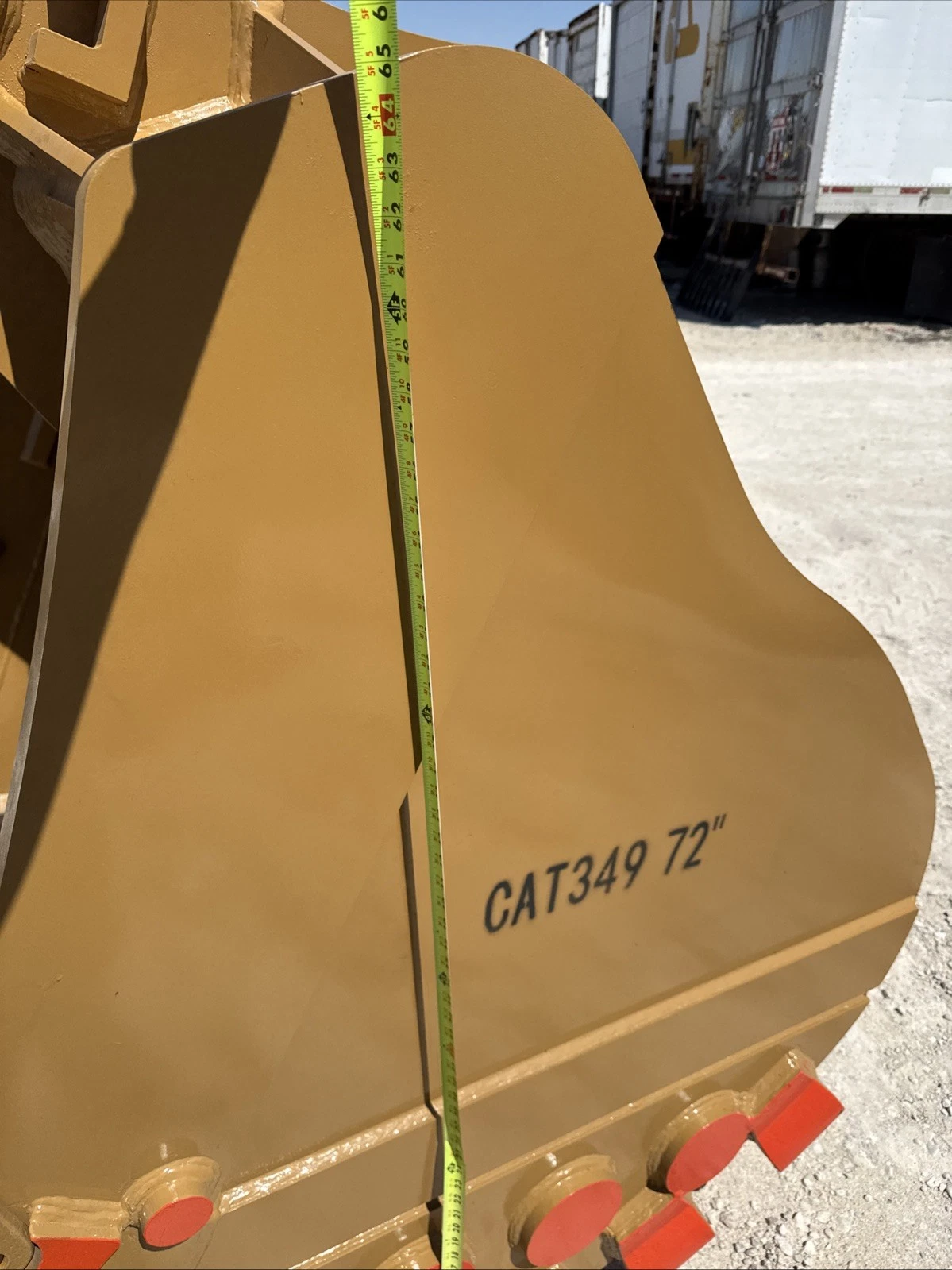 Cat 365 Excavator 72 Inch Tooth Bucket New Caterpillar 110 120 Mm Pin
